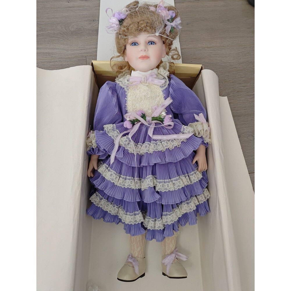 NEW Seymour Mann BIANCA Connoisseur Collection Porcelain Doll 20" RARE 126/1000